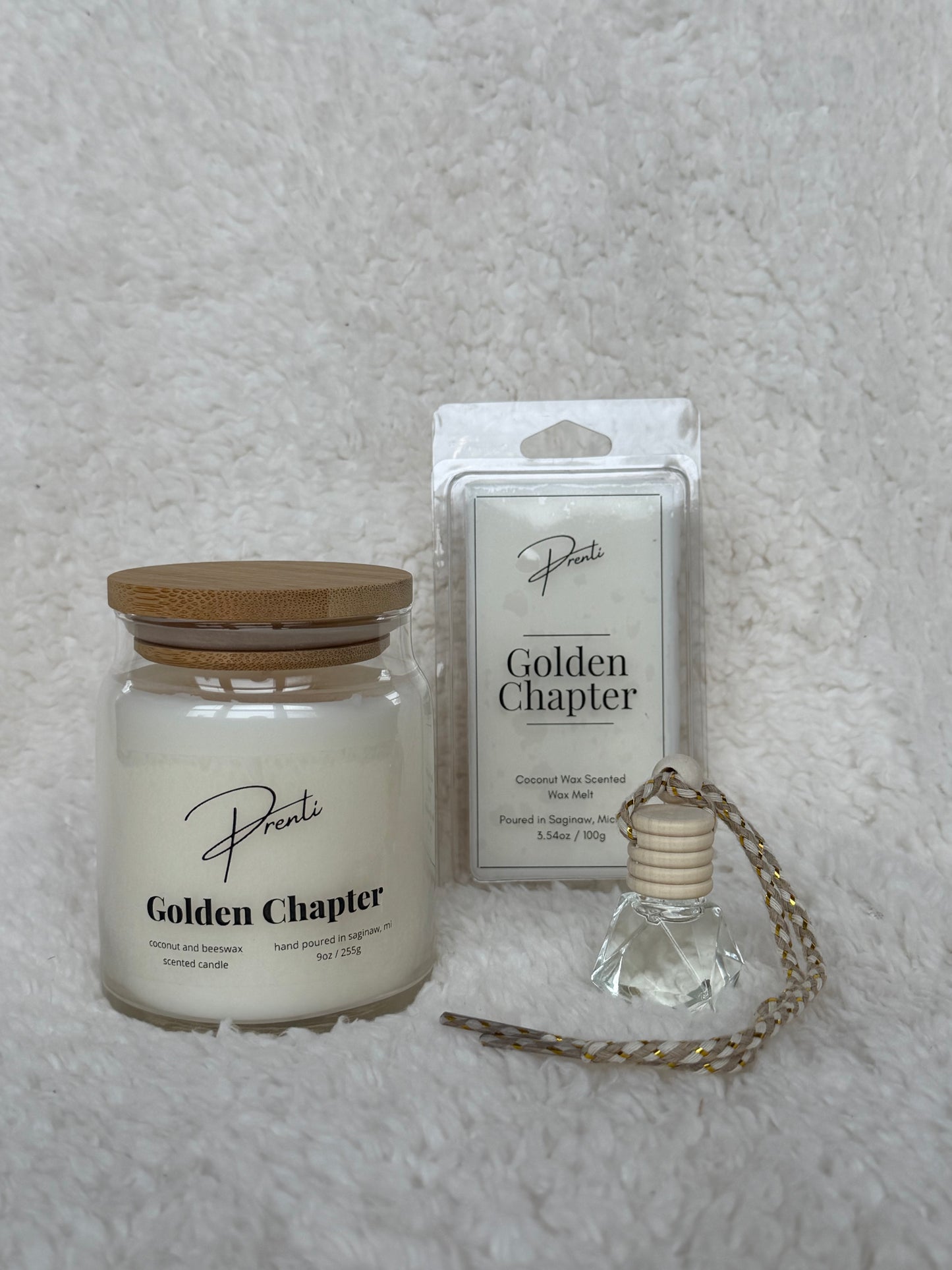 Golden Chapter Candle