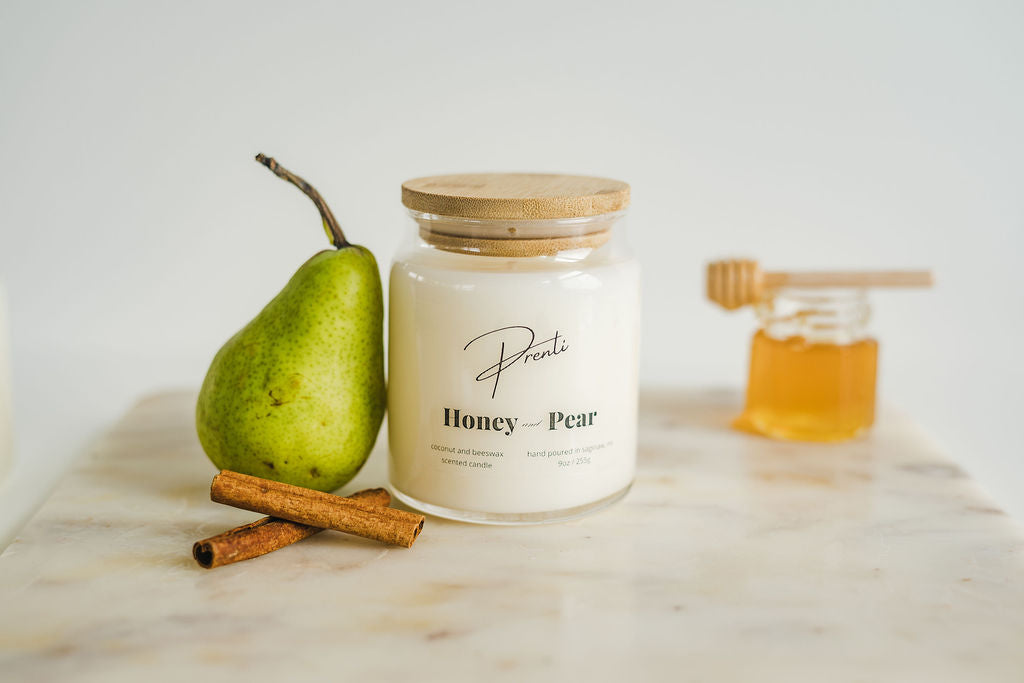 Honey and Pear Candle