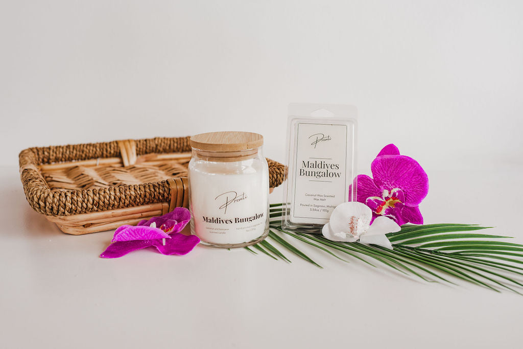 Maldives Bungalow Candle