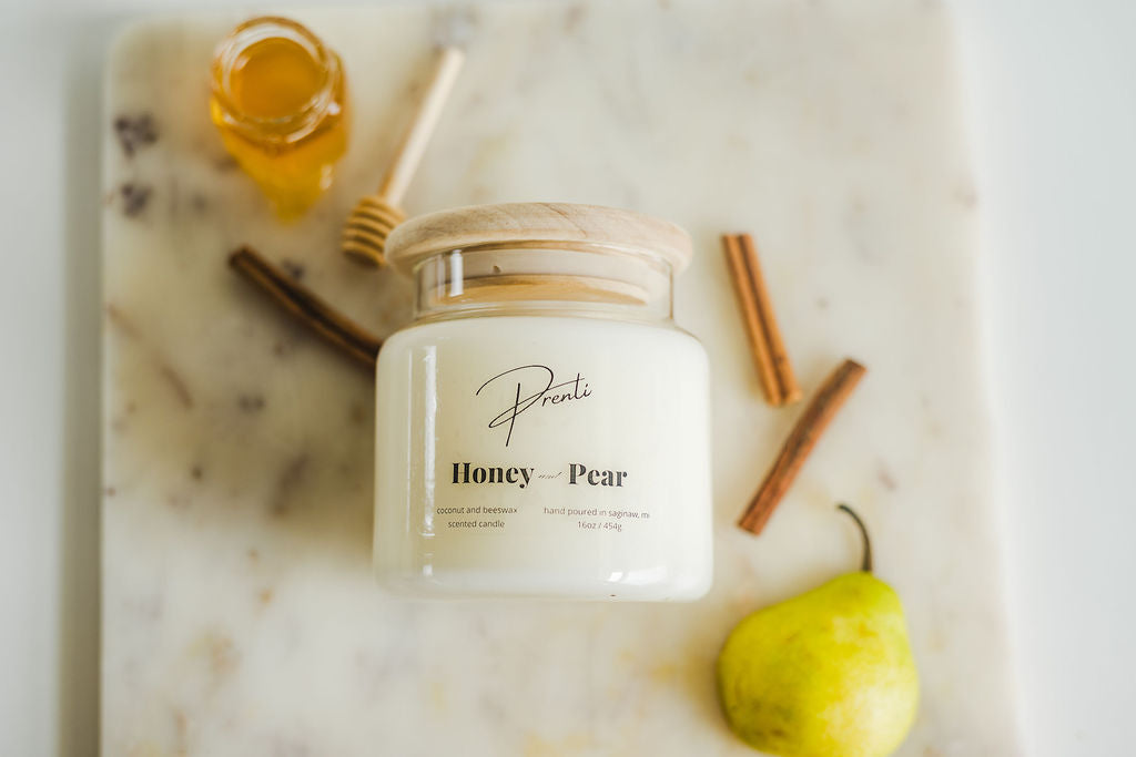 Honey and Pear Candle