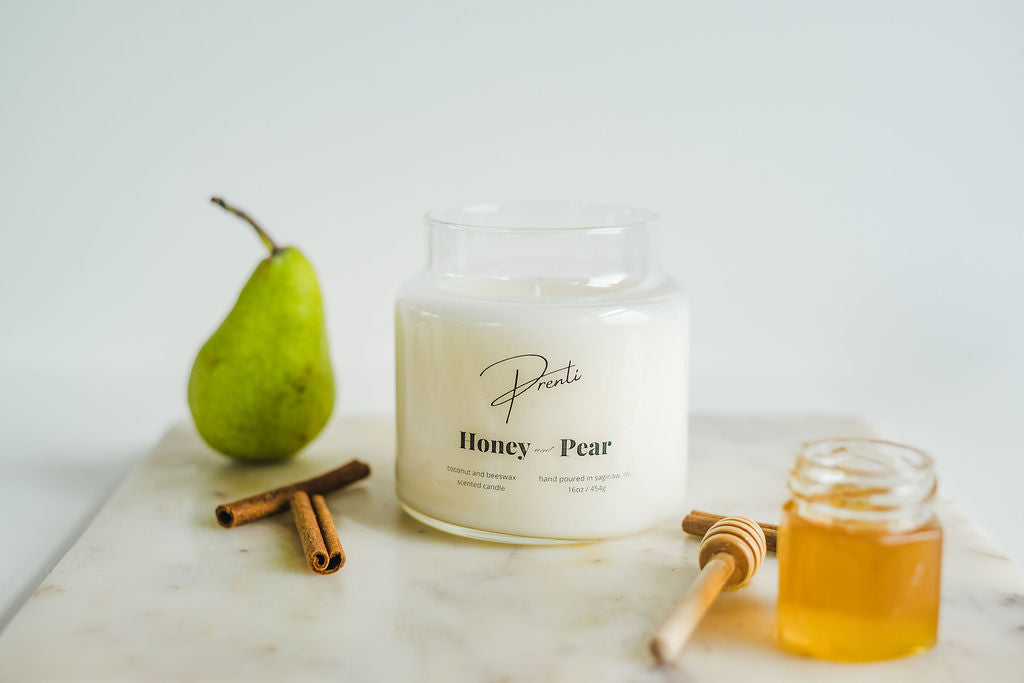 Honey and Pear Candle