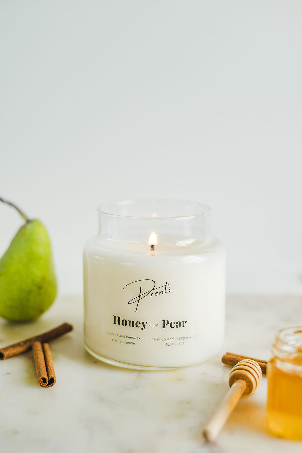 Honey and Pear Candle