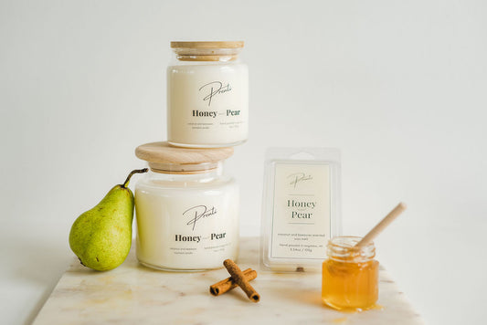 Honey and Pear Candle