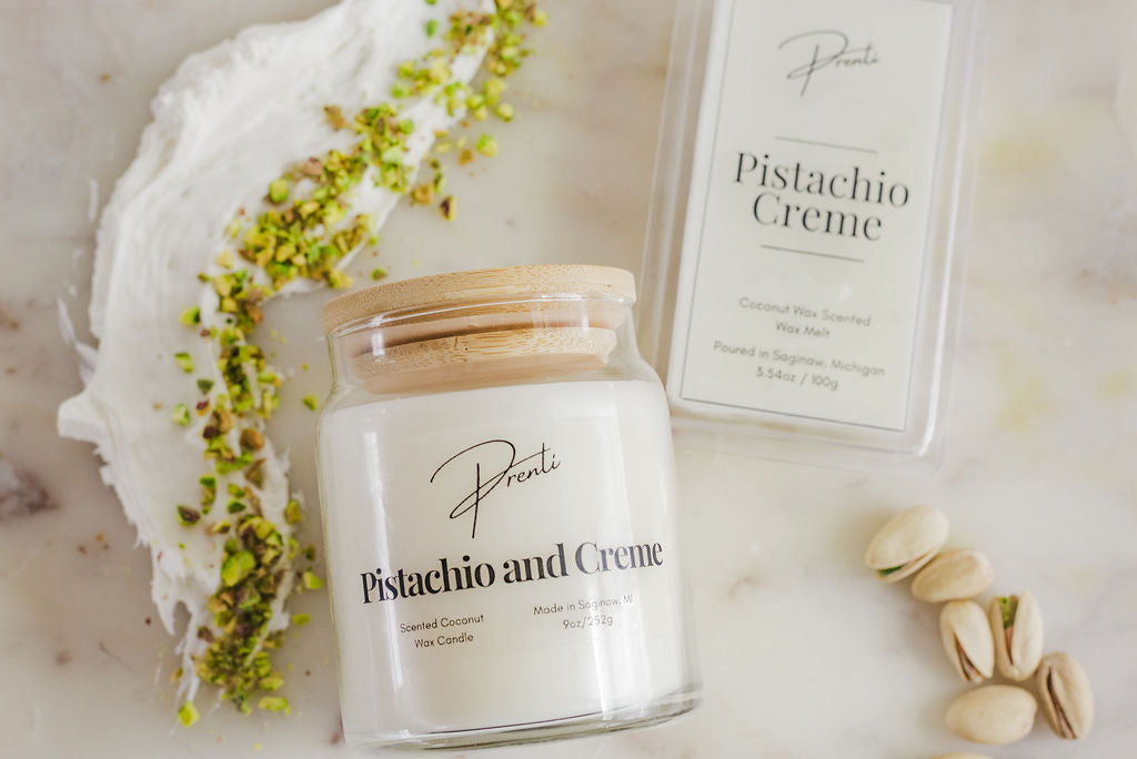 Pistachio and Creme