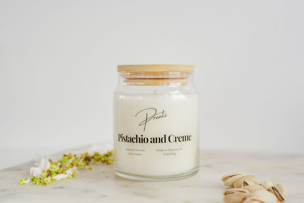 Pistachio and Creme