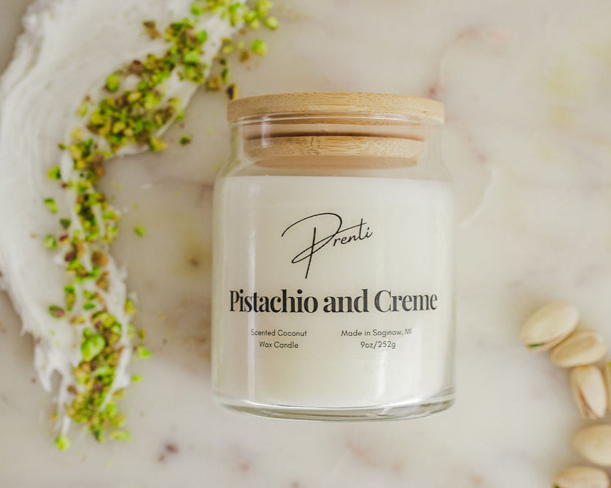 Pistachio and Creme
