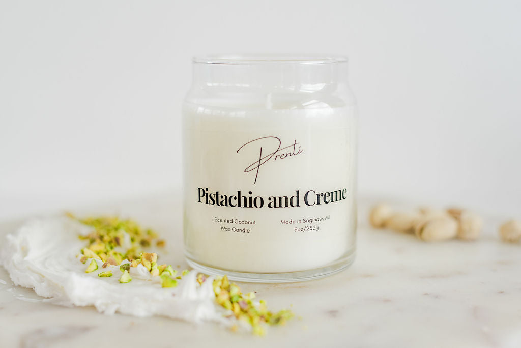 Pistachio and Creme