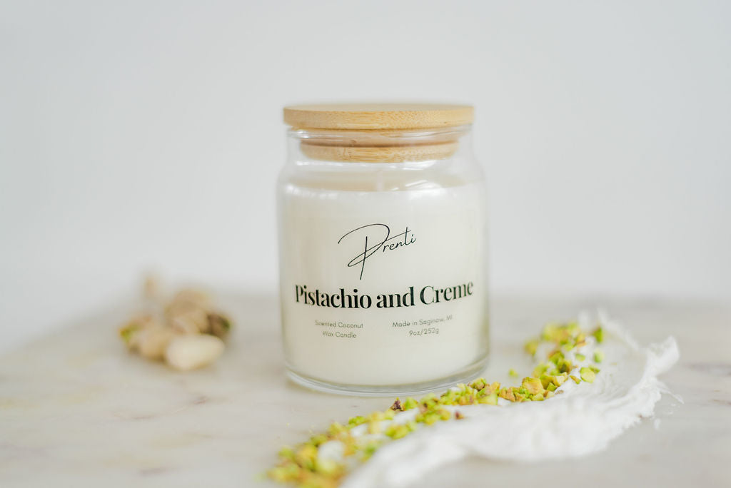 Pistachio and Creme