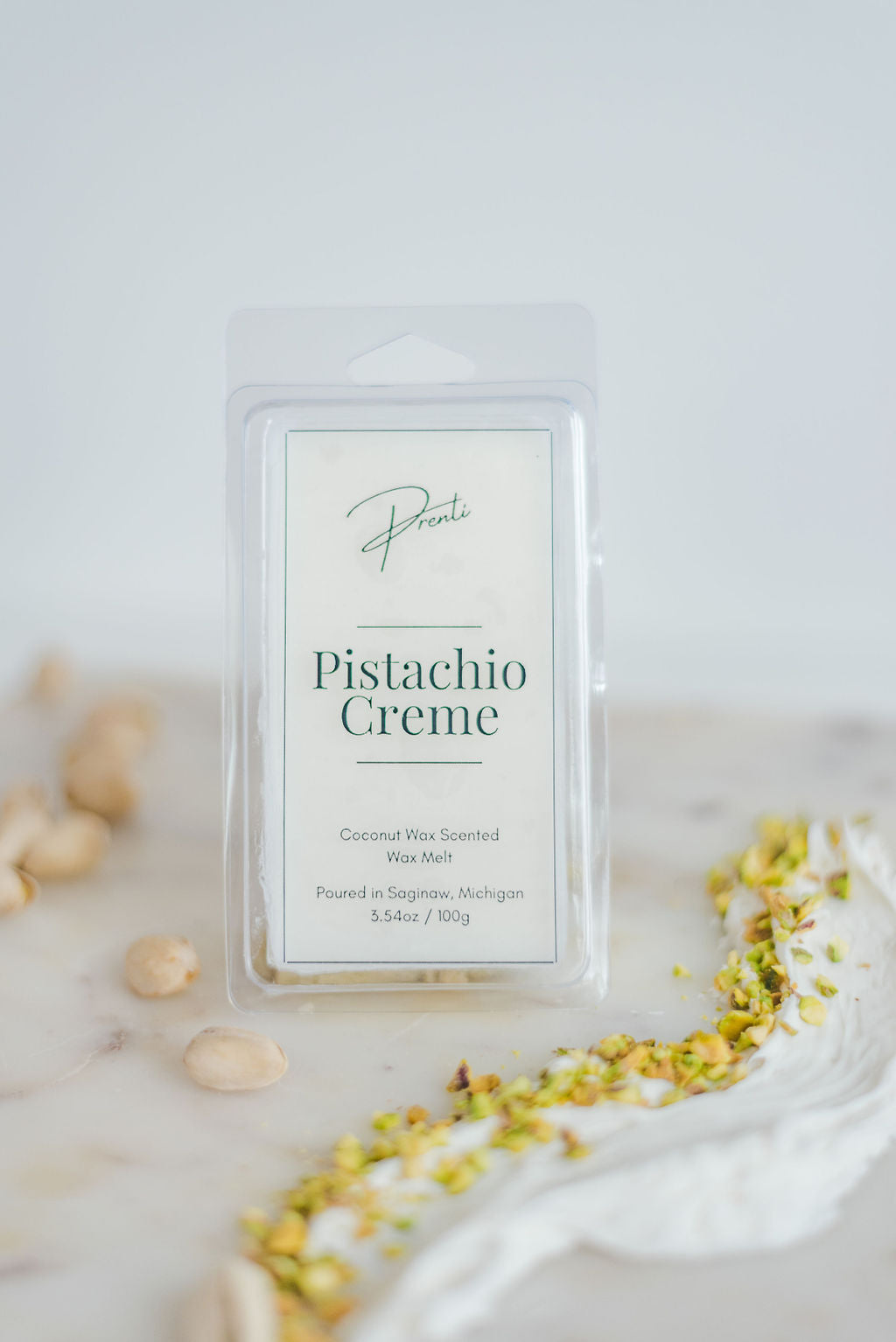 Pistachio and Creme Wax Melt