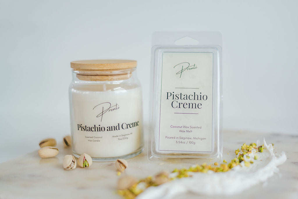 Pistachio and Creme