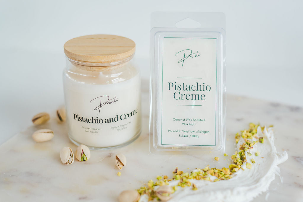 Pistachio and Creme
