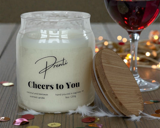 Cheers To You Candle