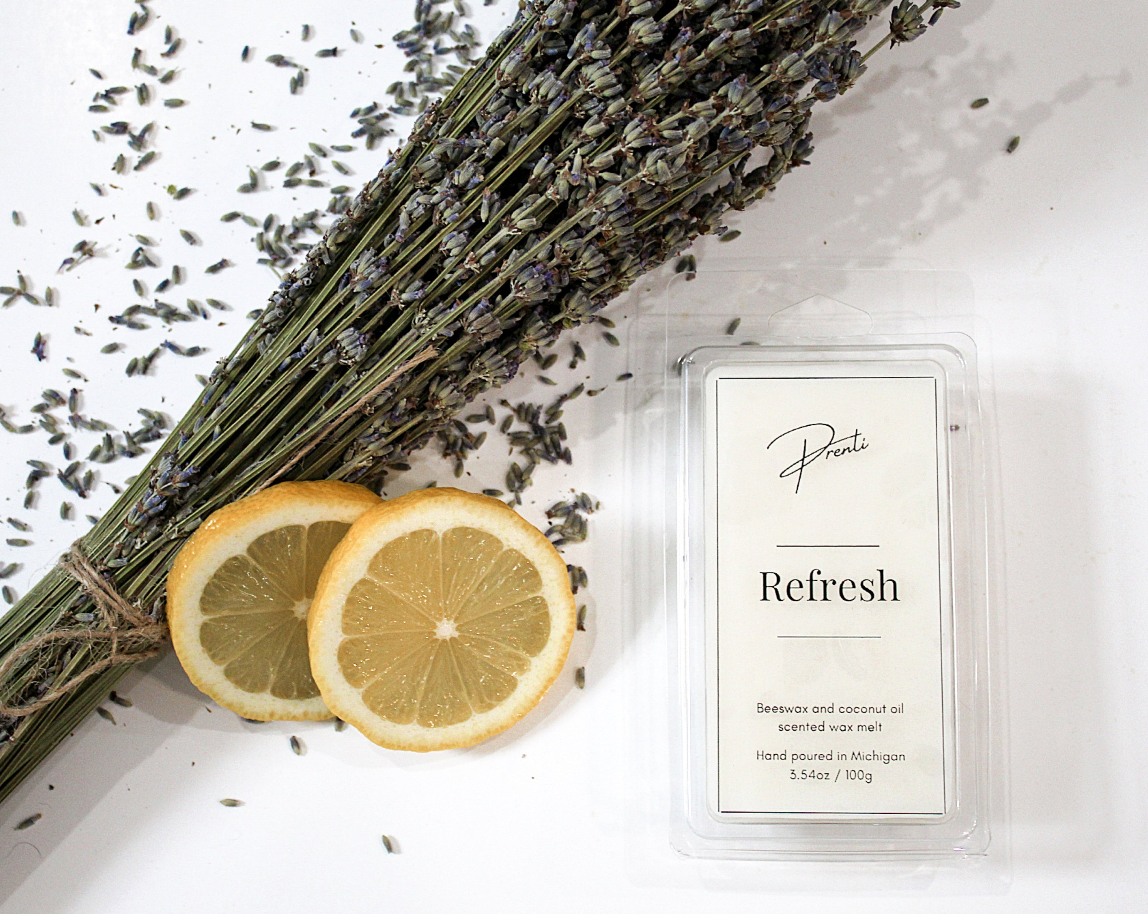Refresh/Lemon Lavender Wax Melt