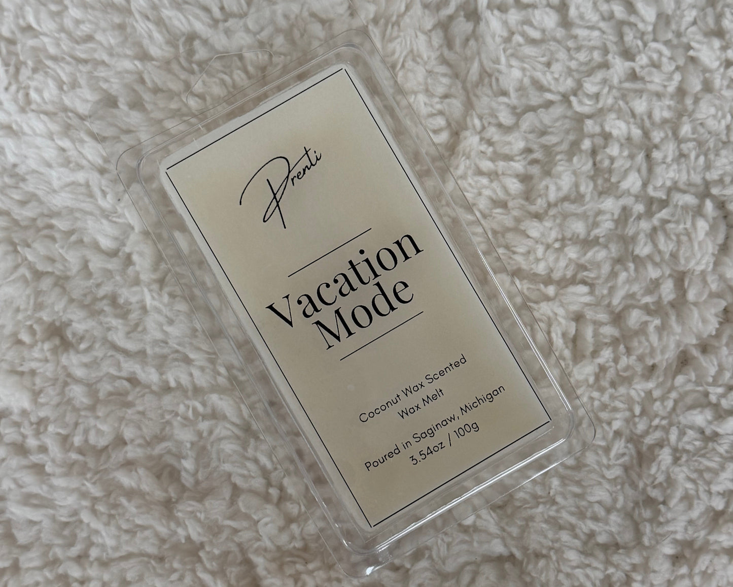Vacation Time Wax Melt