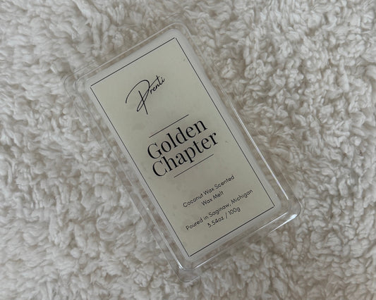 Golden Chapter Wax Melt