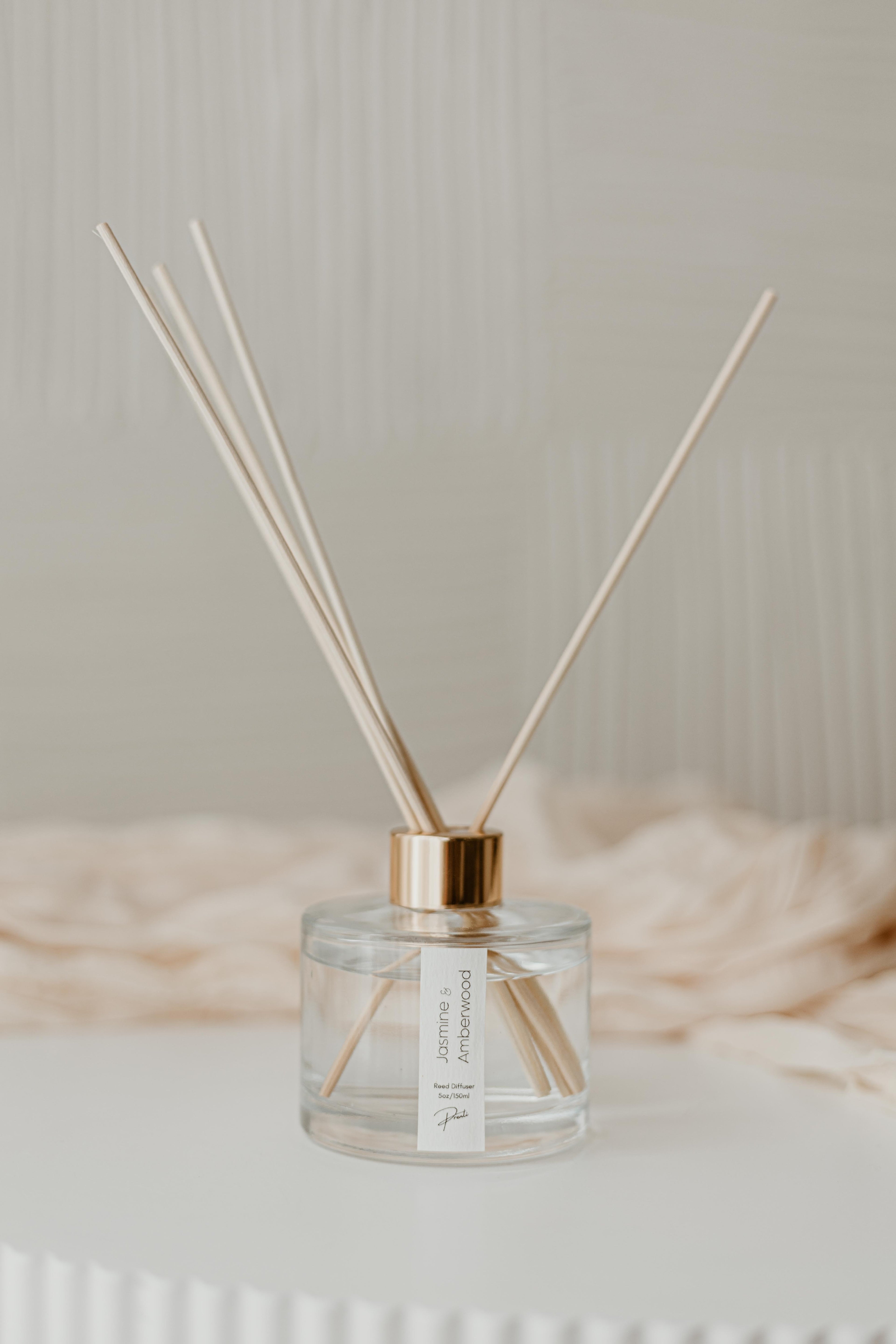 Jasmine and Amberwood Reed Diffuser