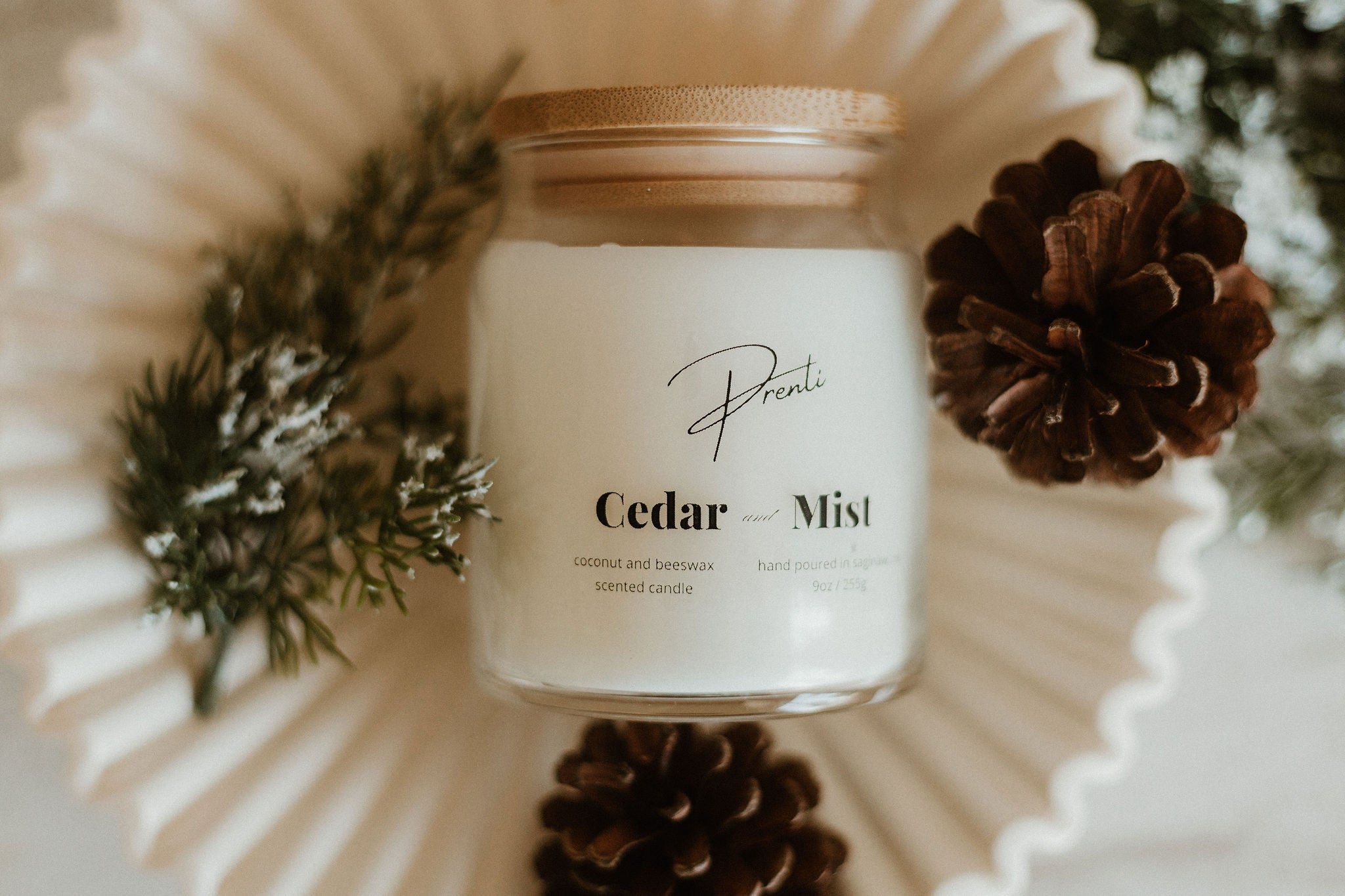 Cedar and Mist Candle