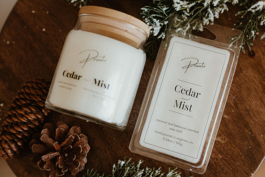 Cedar and Mist Candle