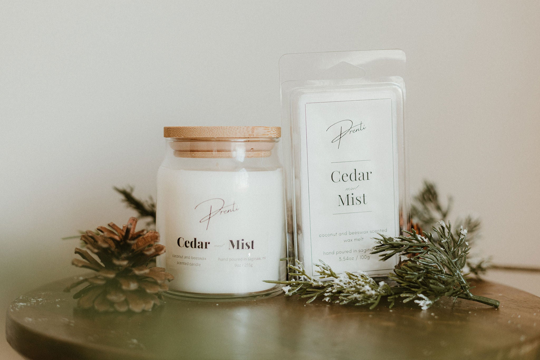 Cedar and Mist Candle