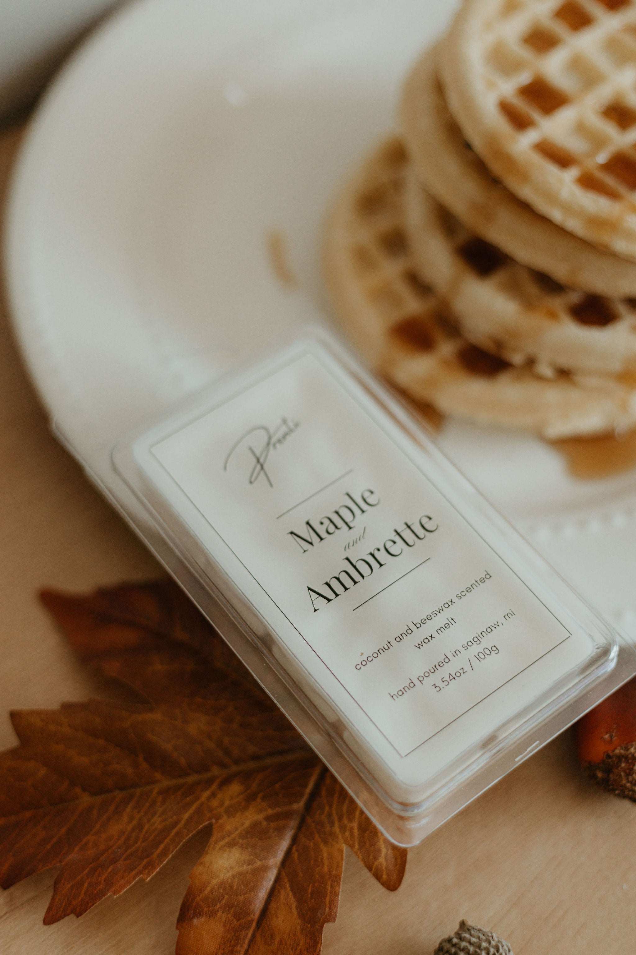 Maple and Ambrette Wax Melt