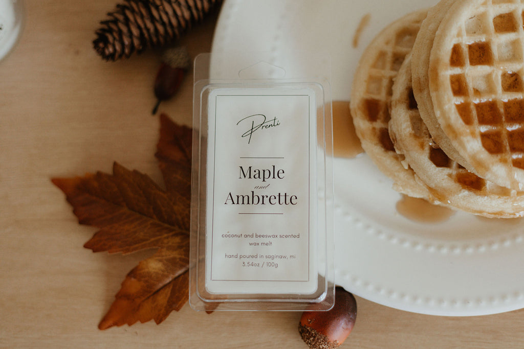Maple and Ambrette Wax Melt