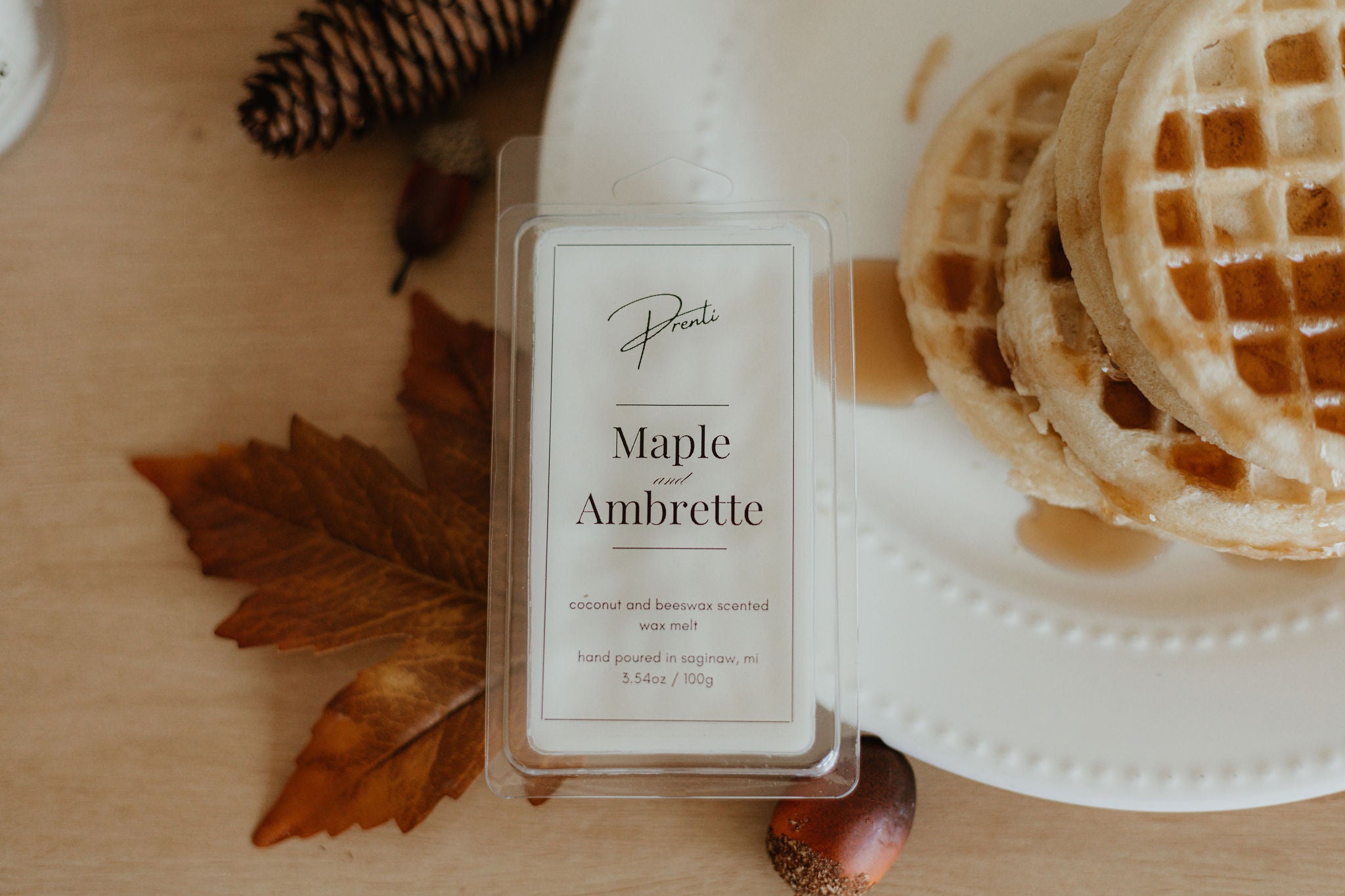 Maple and Ambrette Wax Melt