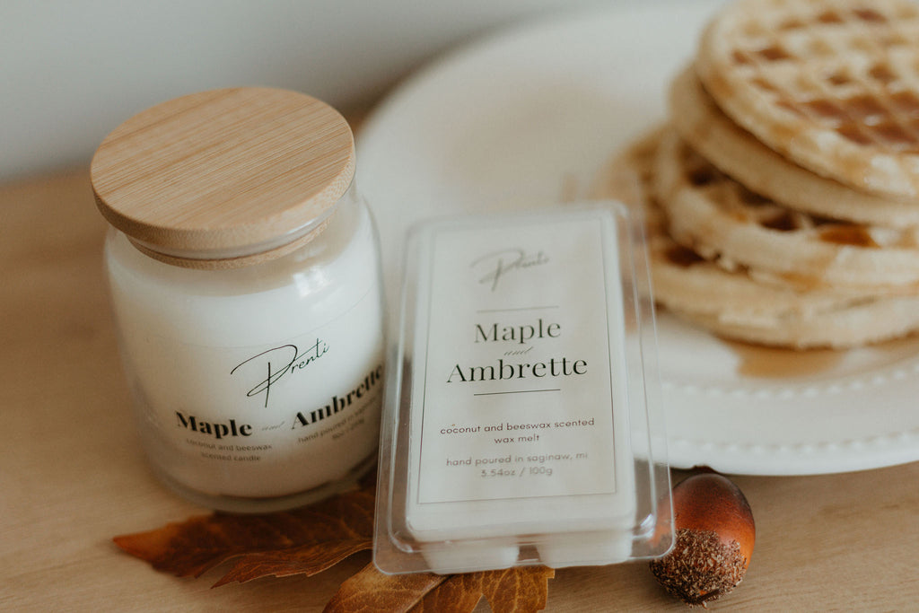Maple and Ambrette Wax Melt