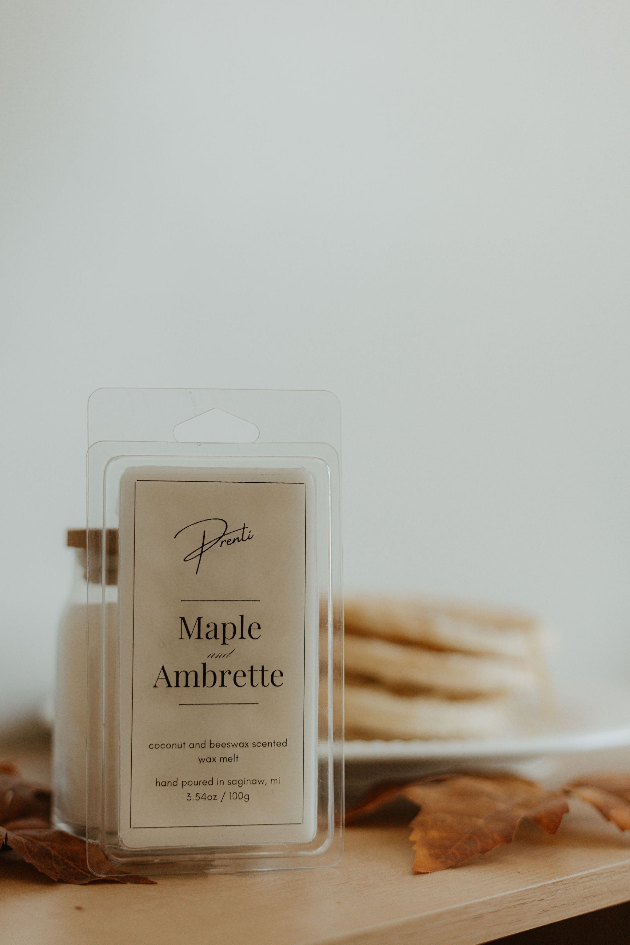 Maple and Ambrette Wax Melt