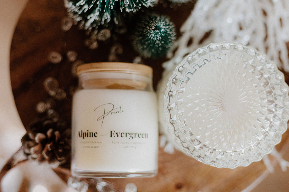 Alpine and Evergreen Candle