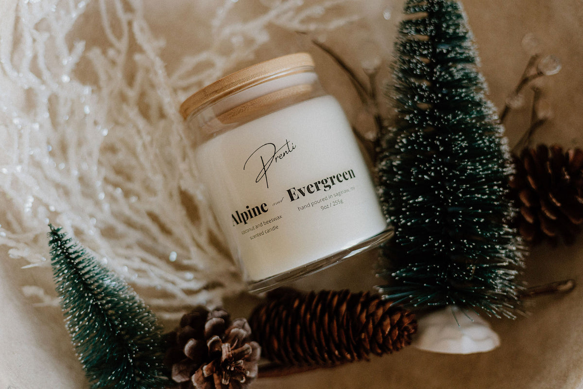 Alpine and Evergreen Candle