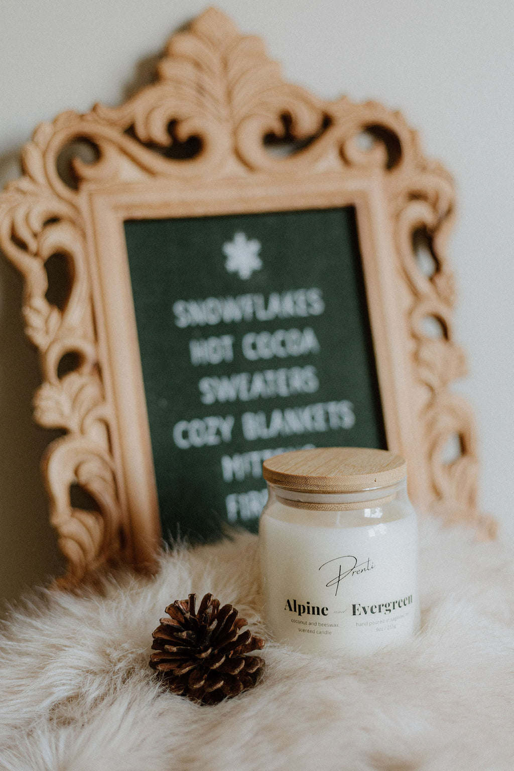 Alpine and Evergreen Candle