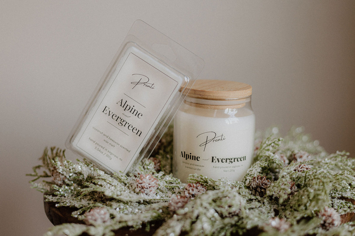 Alpine and Evergreen Candle