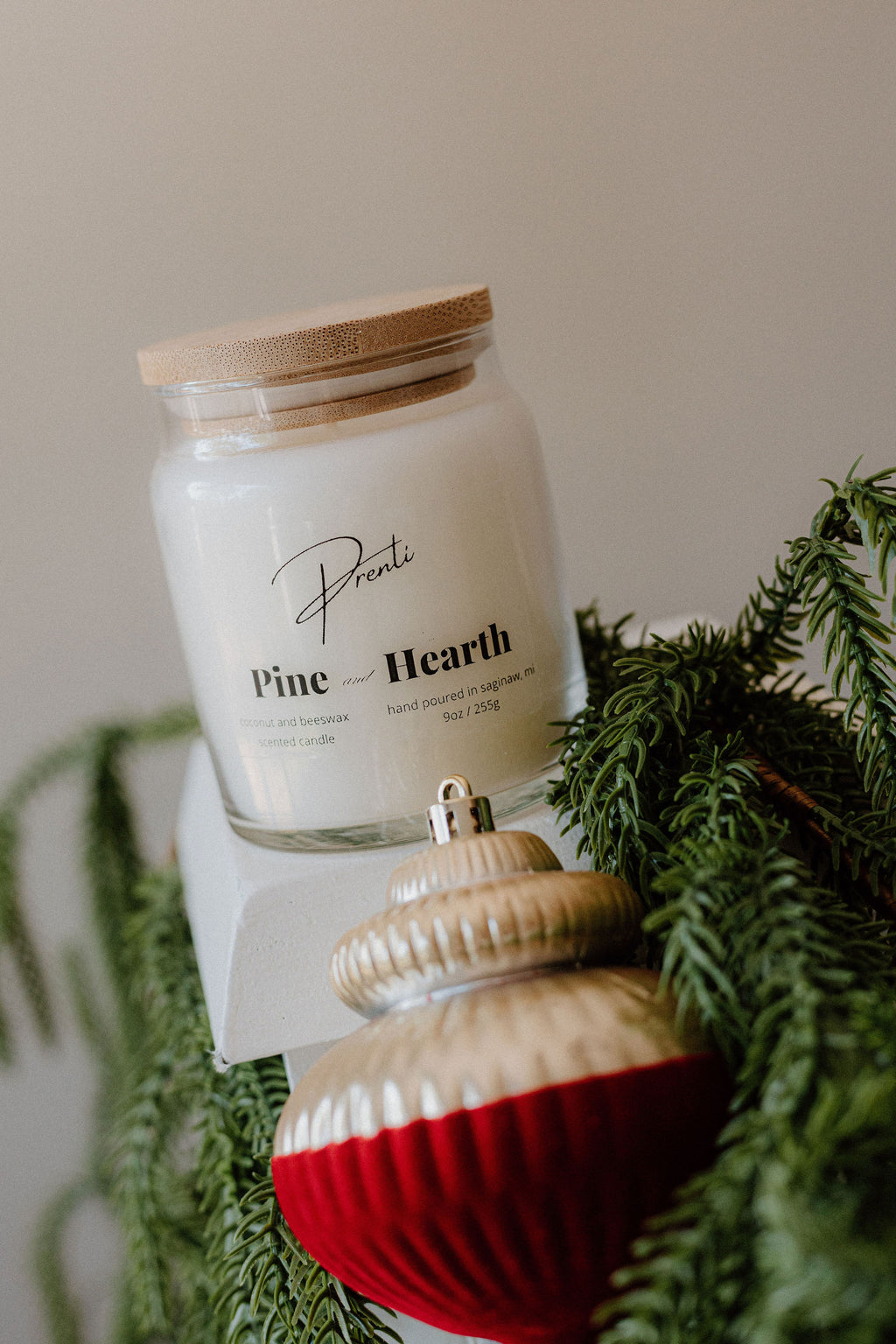 Pine and Hearth Candle