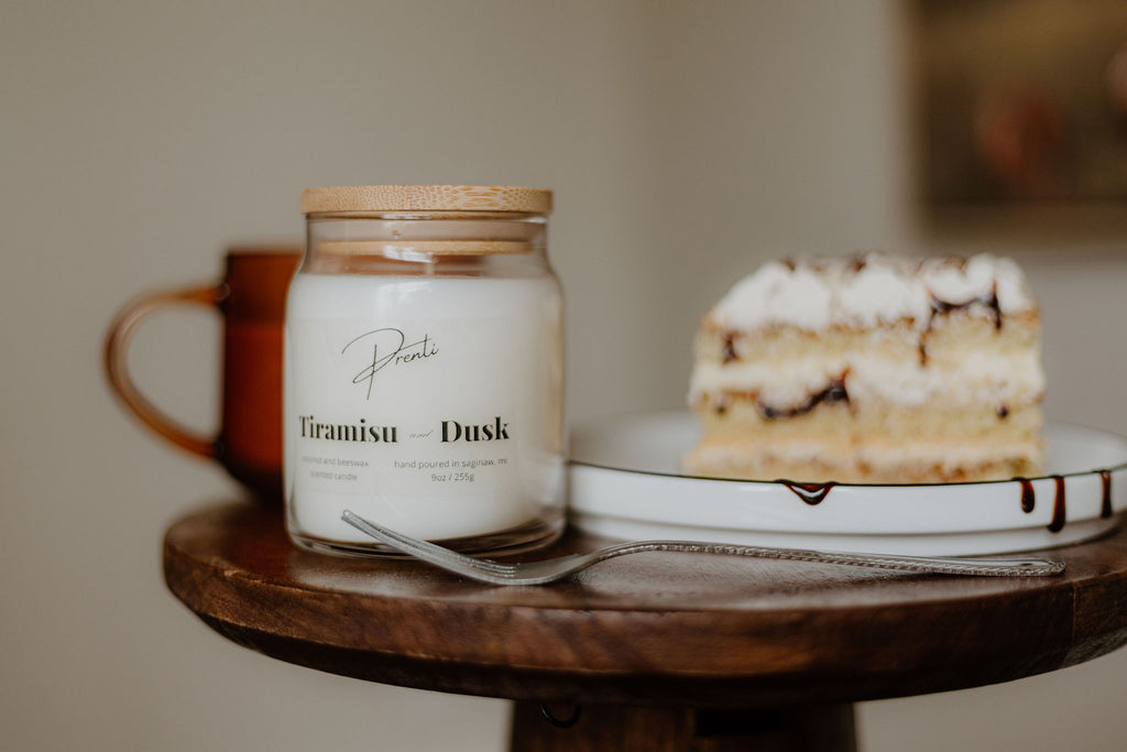 Tiramisu and Dusk Candle