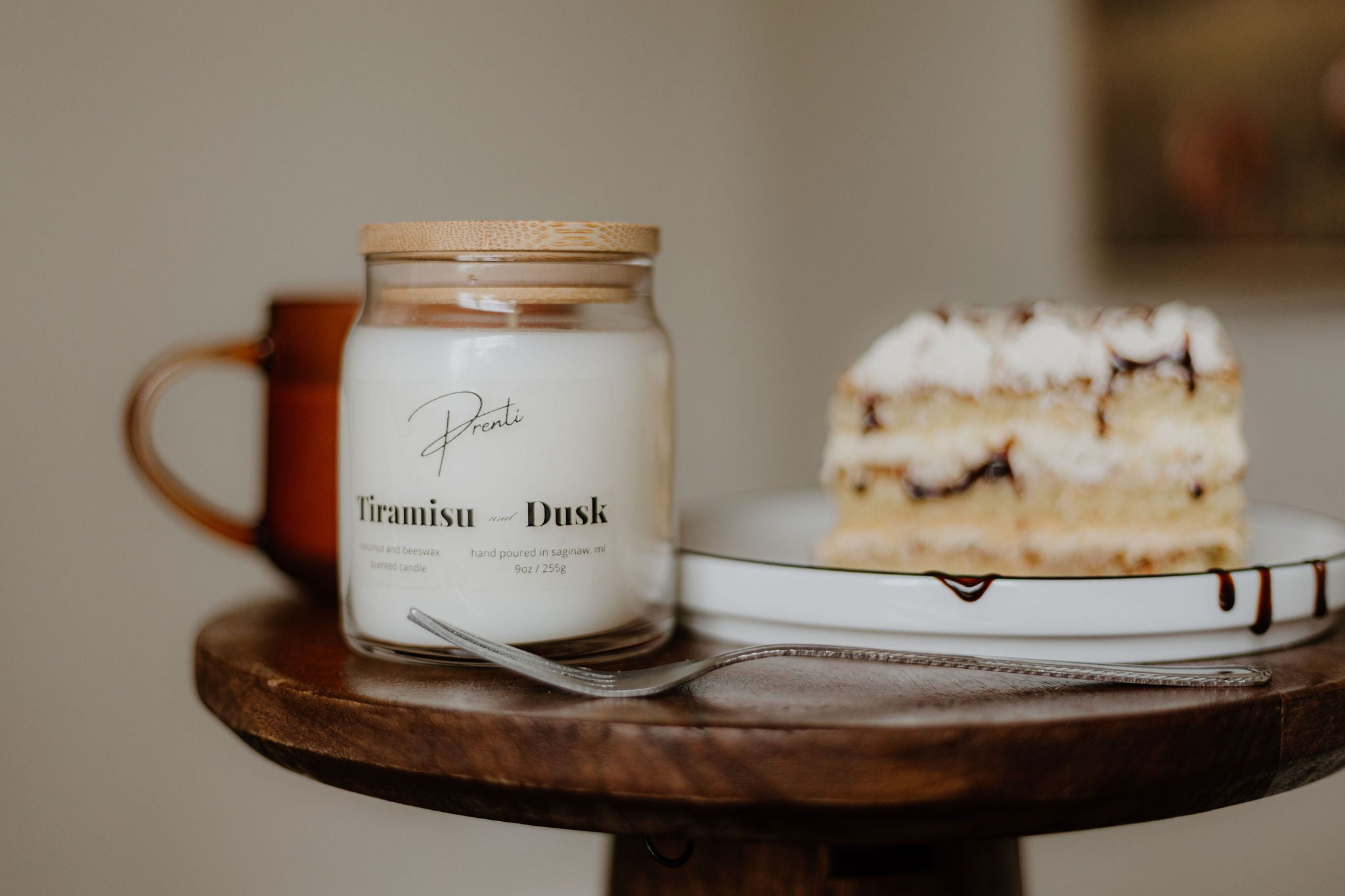 Tiramisu and Dusk Candle