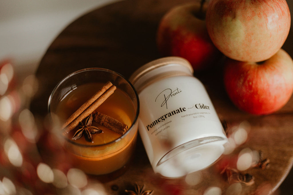 Pomegranate and Cider Candle