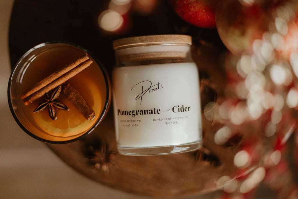 Pomegranate and Cider Candle