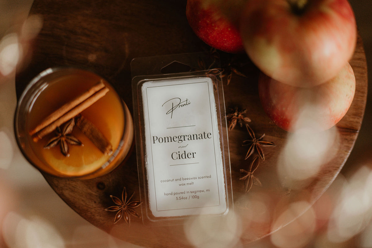 Pomegranate and Cider Wax Melt