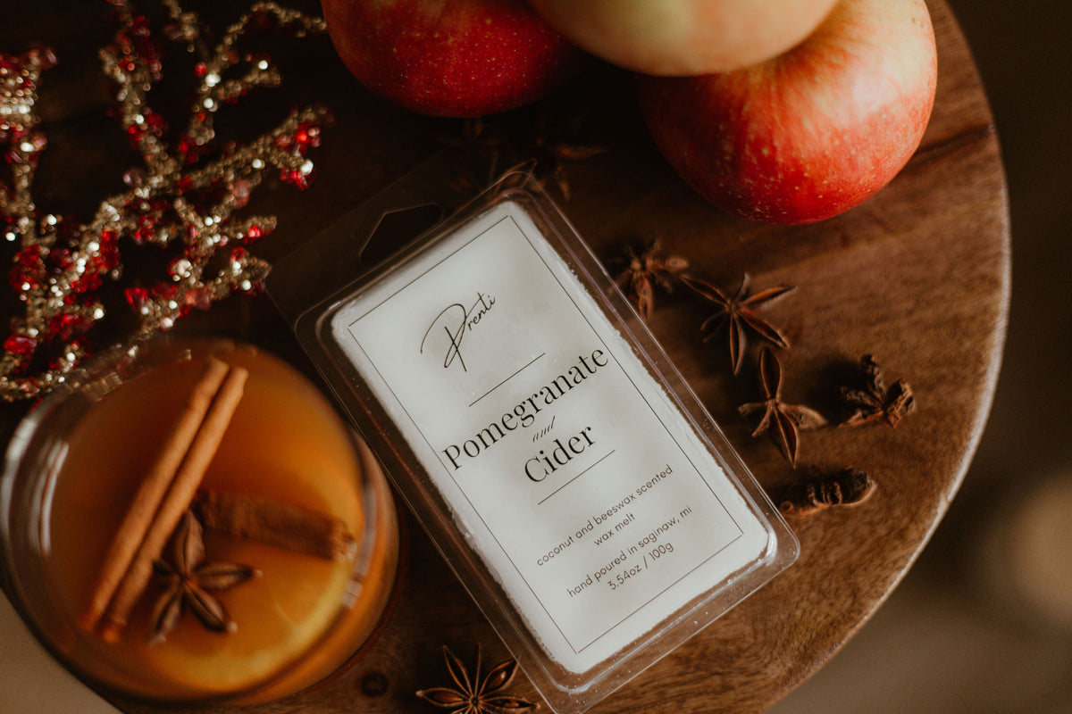 Pomegranate and Cider Wax Melt