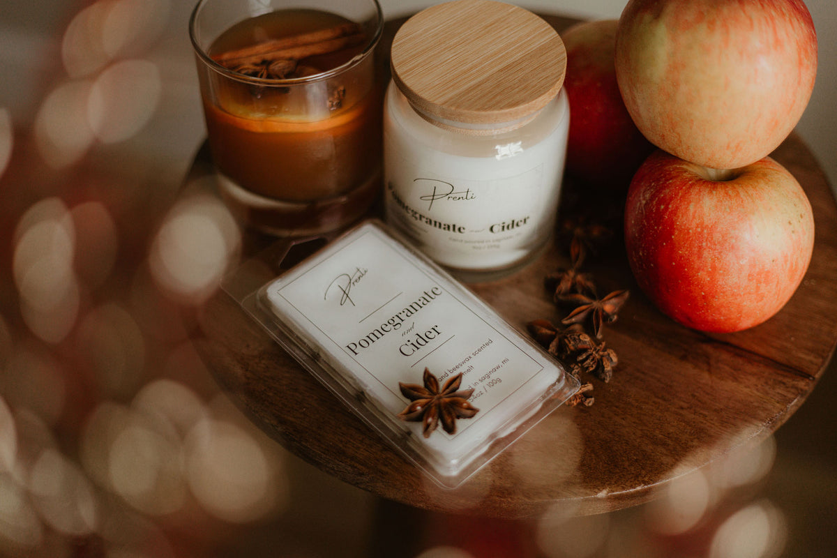 Pomegranate and Cider Wax Melt