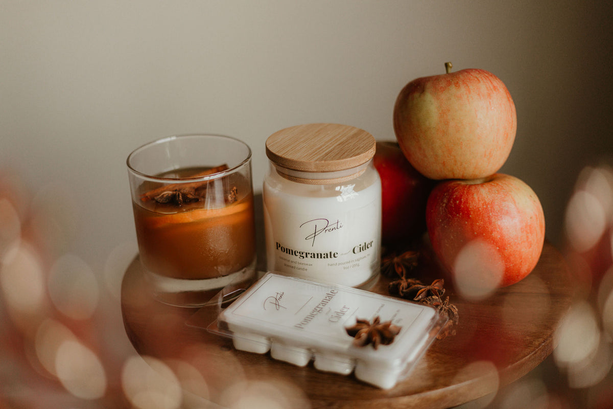 Pomegranate and Cider Candle