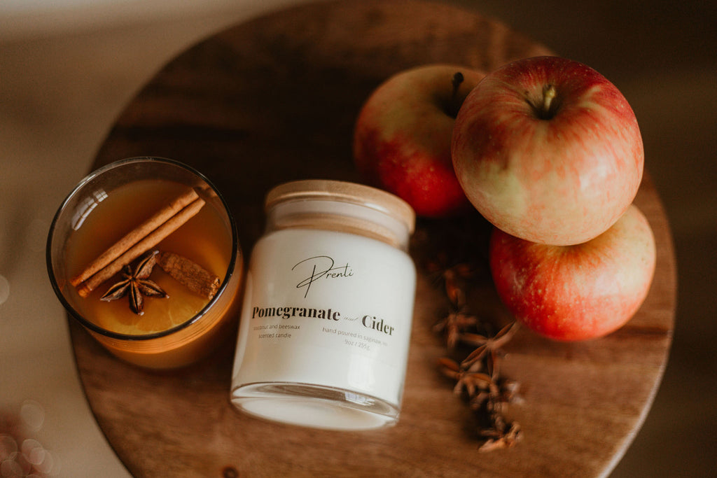 Pomegranate and Cider Candle