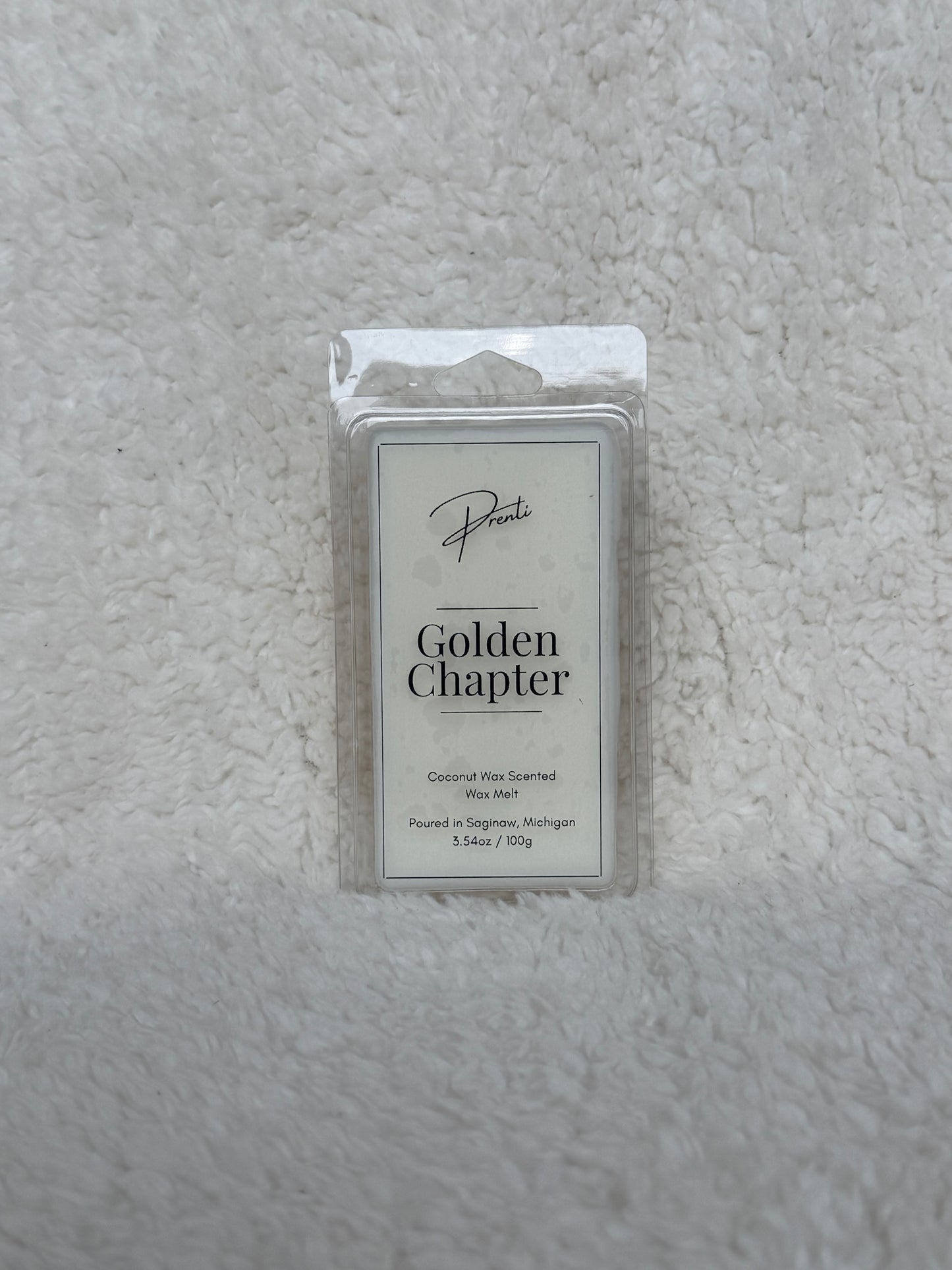 Golden Chapter Wax Melt