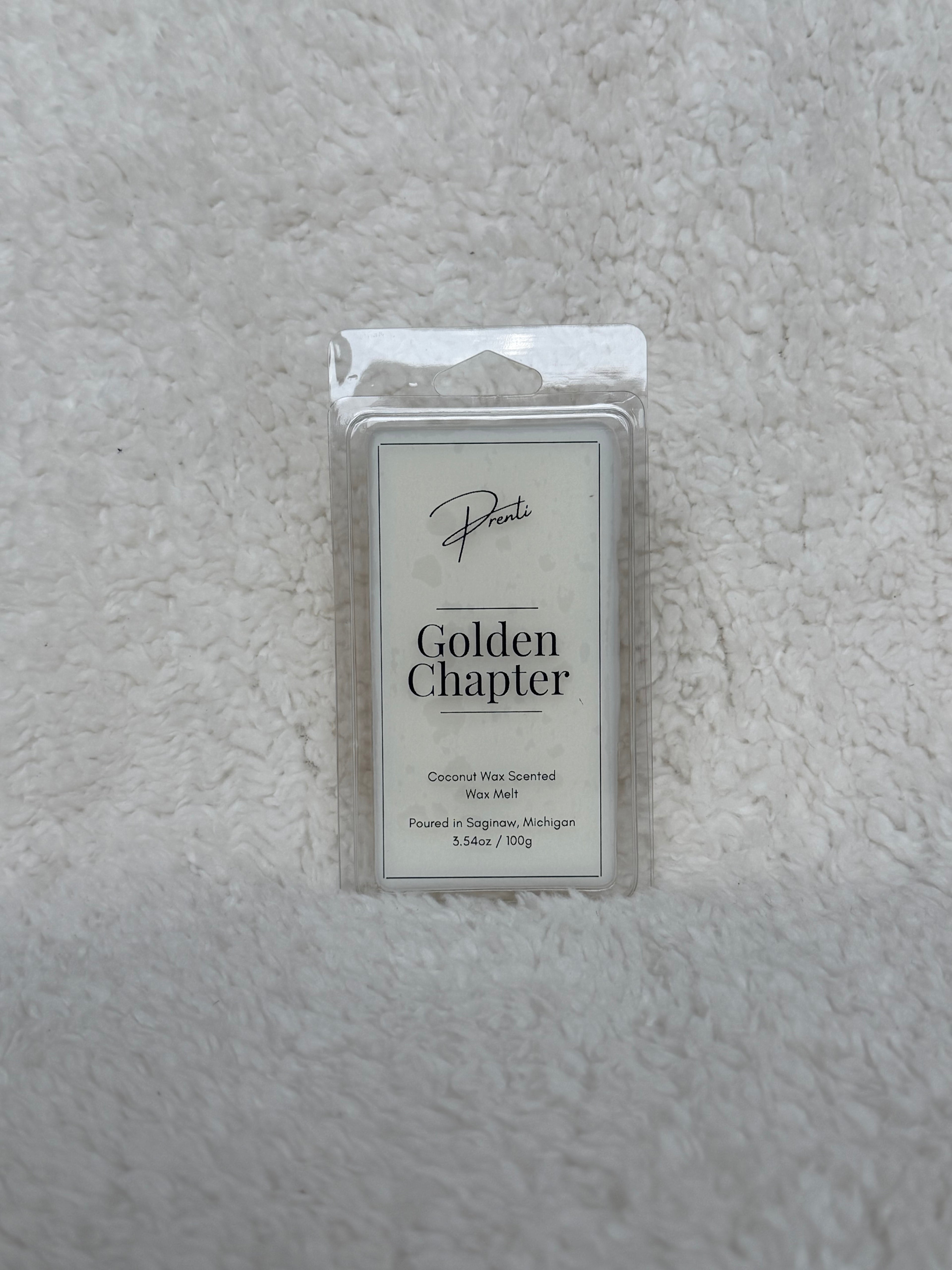 Golden Chapter Wax Melt
