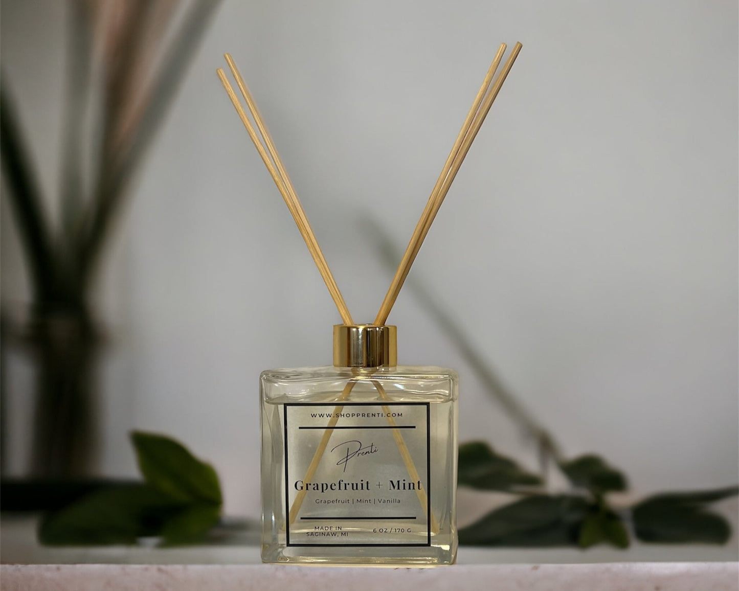 Grapefruit and Mint Reed Diffuser