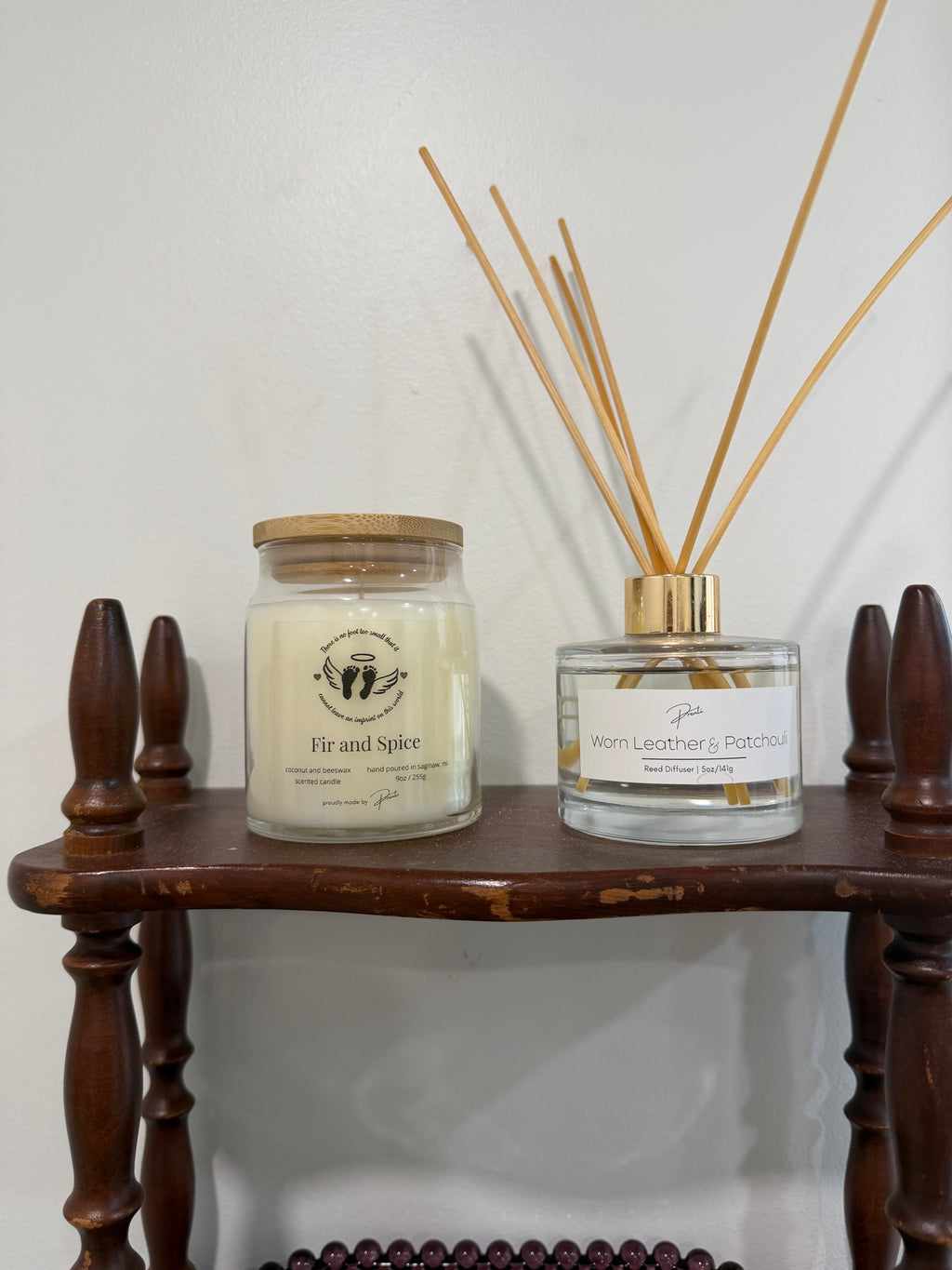 Tiny Footprint Fundraiser Candle