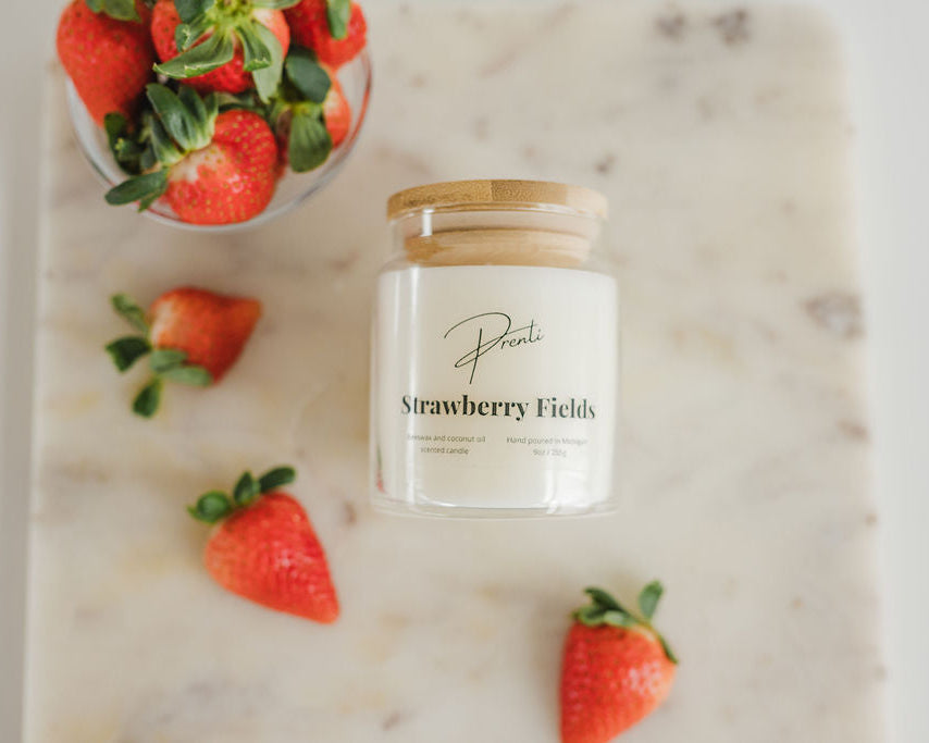Strawberry Fields Candle