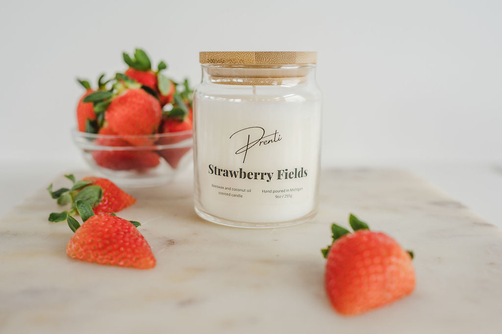 Strawberry Fields Candle