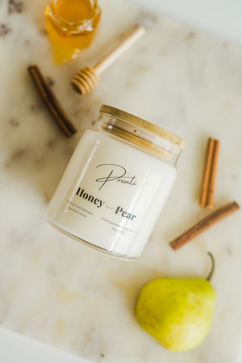 Honey and Pear Candle
