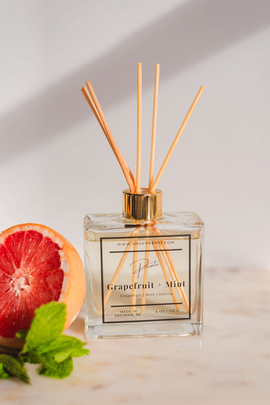 Grapefruit and Mint Reed Diffuser